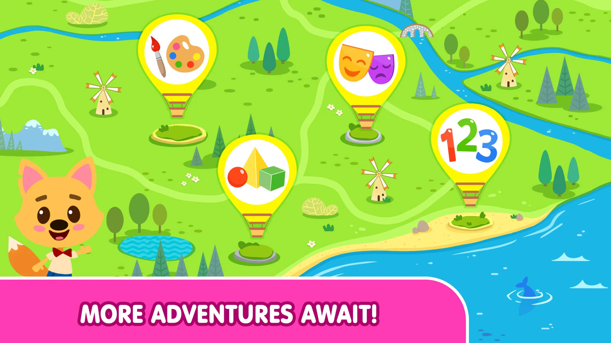 Numbers learning game for kids screenshot