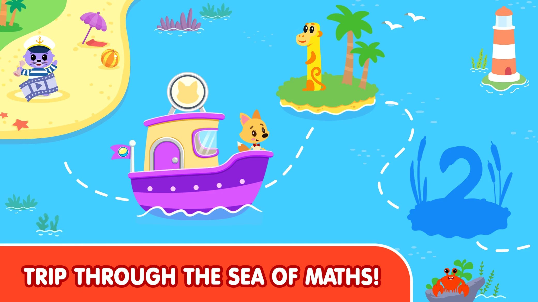 Numbers learning game for kids screenshot