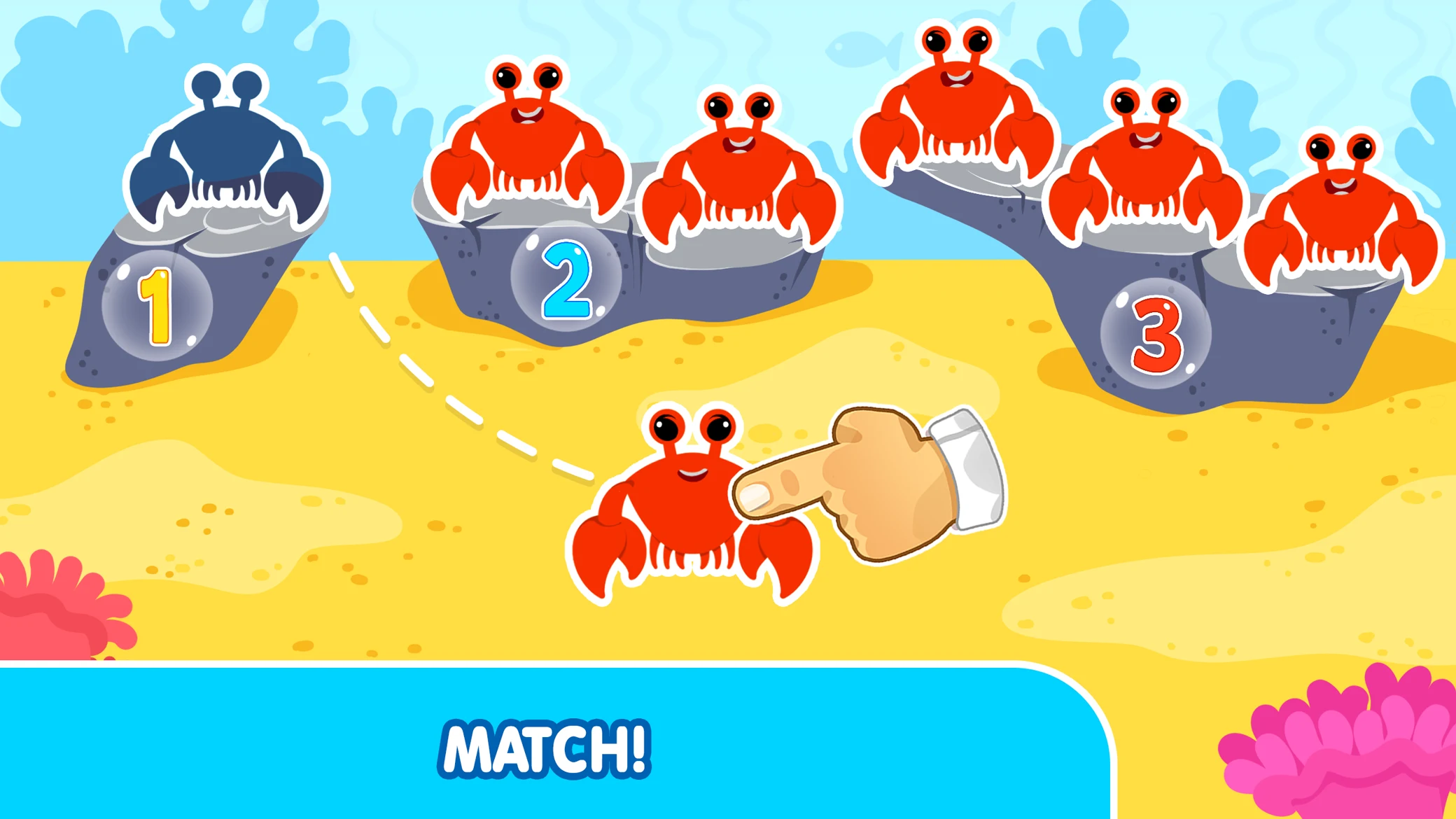 Numbers learning game for kids screenshot
